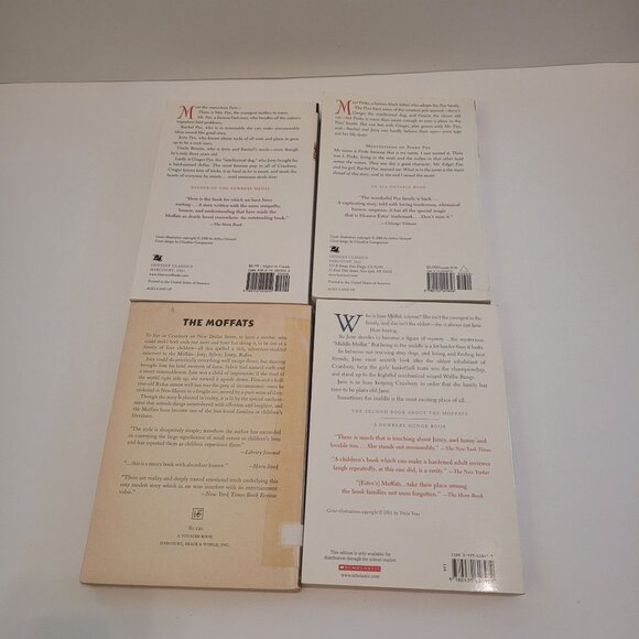 Eleanor Estes Book Set Ginger Pye Pinky Pye The Moffats The Middle Moffat - Picture 2 of 4